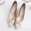 Enkel Svart Kontor OL Pumps 2020 Lær Klinke Stiletthæler 6 cm Spisse Pumps