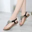 Bohême Charmant Été Plage Argenté Sandales Femme 2020 Faux Diamant Peep Toes / Bout Ouvert Sandales