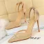 Chic / Beautiful Black Street Wear Pierced Womens Sandals 2020 Ankle Strap 10 cm Stiletto Heels Pointed Toe Sandals