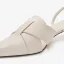 Schlicht Schwarz Freizeit Sandalen Damen 2020 3 cm Thick Heels Low Heel Spitzschuh Sandaletten