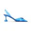 Transparent Fushia Désinvolte Sandales Femme 2020 Faux Diamant 8 cm Talons Aiguilles À Bout Pointu Escarpins