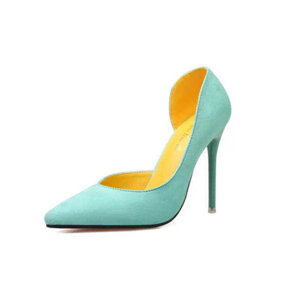 Chic / Beautiful Black Office OL Womens Shoes 2020 10 cm Stiletto Heels Pointed Toe Heels