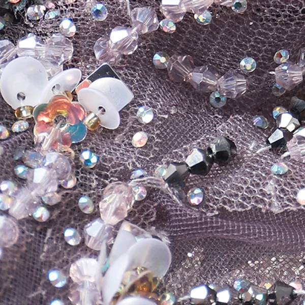 Fabulous Purple Prom Dresses 2021 A-Line / Princess Off-The-Shoulder Beading Rhinestone Sequins Lace Flower Sleeveless Backless Sweep Train Formal Dresses