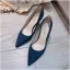 Eenvoudige Mooie / Prachtige Nude Kantoor OL Pumps 2020 Leer 10 cm Naaldhakken / Stiletto Spitse Neus Pumps