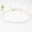 Chic / Beautiful White Wedding Belt 2020 Metal Beading Pearl Bridal Prom Accessories