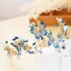 Chic / Beautiful Royal Blue Bridal Jewelry 2017 Metal Butterfly Beading Rhinestone Headpieces Wedding Prom Accessories