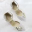 Luxe Blanche Dansant Tapis rouge Mariage Perlage Cristal Faux Diamant Chaussure De Mariée 2018