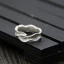 Simple Argenté Fait main Chanceux Foi Vague Bague Argent sterling Plage Anneaux 2019 Accessorize