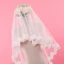 Classic Elegant White Wedding Tulle Lace Embroidered Sequins 1.5 m Short Wedding Veils 2019