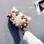 Charming Gold Clutch Bags Beading Flower Pearl Wedding Evening Party Accessories 2019