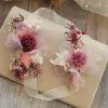 Flower Fairy Multi-Colors Headpieces 2019 Tulle Flower Handmade  Wedding Accessories