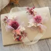 Flower Fairy Multi-Colors Headpieces 2019 Tulle Flower Handmade  Wedding Accessories