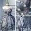 Chic / Beautiful Grey Graduation Dresses 2018 A-Line / Princess Tulle Appliques Backless Beading Strapless Homecoming Formal Dresses