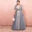 Scintillantes Bling Bling Bleu Ciel Grande Taille Robe De Soirée 2018 Princesse Tulle V-Cou Dos Nu Perlage Faux Diamant Soirée Robe De Bal