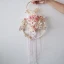Classic Elegant Sky Blue Wedding Flowers 2020 Handmade  Tulle Metal Beading Crystal Flower Pearl Rhinestone Bridal Wedding Prom Accessories
