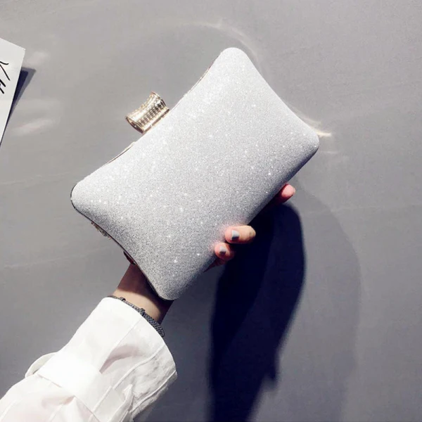 Charming Gold Clutch Bags Beading Flower Pearl Wedding Evening Party Accessories 2019