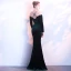 Sexy Dark Green Suede Evening Dresses  2017 Trumpet / Mermaid Spaghetti Straps Strapless Long Sleeve Floor-Length / Long Backless Formal Dresses