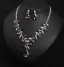 Vintage / Retro Dark Green Crystal Rhinestone Prom Necklaces 2023 Alloy Accessories