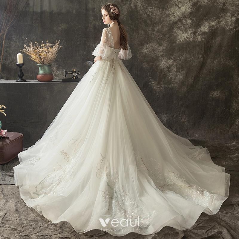 Vintage wedding dresses 2018 top