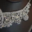 Charming Silver Rhinestone Crystal Body Jewellery Headpieces Necklace 3-piece 2022 Alloy Wedding Bridal Hair Accessories Tiara
