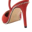 Sexy Black Evening Party Rivet Womens Shoes 2022 9 cm Stiletto Heels Pointed Toe Womens Shoes High Heels