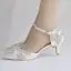 Piękne Białe Rhinestone Buty Ślubne 2025 5 cm Szpilki Szpiczaste Ślub Sandały Wysokie Obcasy