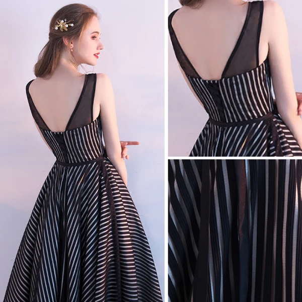 striped homecoming dresses Alyce Paris Zebra Sequin Homecoming Dress 4655 main image 0