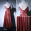 Charmant Watermelon Rouge Transparentes de retour Robe De Graduation 2018 Princesse Col Haut Manches Courtes Thé Longueur Volants Dos Nu Robe De Ceremonie