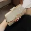Błyszczące Złote Rhinestone Kutas Kwadratowe Kopertówki 2020 Metal Akcesoria