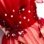 Chic / Beautiful Red Evening Dresses  2020 A-Line / Princess Off-The-Shoulder Short Sleeve Beading Floor-Length / Long Backless Formal Dresses