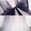 Élégant Violet Dégradé De Couleur Robe De Soirée 2020 Princesse Bretelles Spaghetti Manches Courtes Glitter Appliques Fleur Longue Volants Dos Nu Noeud