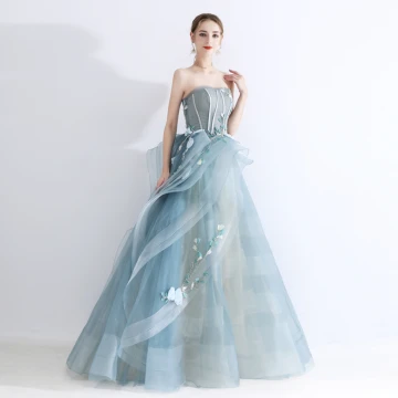 High End Jade Green Prom Dresses 2020 A Line Princess Sweetheart Sleeveless Appliques Lace Beading Floor Length Long Ruffle Backless Formal Dresses