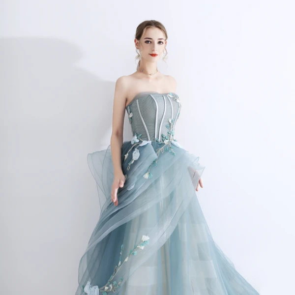 High-end Jade Green Prom Dresses 2020 A-Line / Princess Sweetheart Sleeveless Appliques Lace Beading Floor-Length / Long Ruffle Backless Formal Dresses
