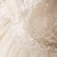 High-end Champagne Outdoor / Garden Wedding Dresses 2020 Trumpet / Mermaid Spaghetti Straps Sleeveless Backless Appliques Lace Sweep Train Ruffle