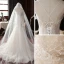 High-end Champagne Outdoor / Garden Wedding Dresses 2020 Trumpet / Mermaid Spaghetti Straps Sleeveless Backless Appliques Lace Sweep Train Ruffle