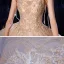Luxury / Gorgeous Champagne Wedding Dresses 2020 Ball Gown Spaghetti Straps Sleeveless Backless Beading Appliques Lace Glitter Tulle Cathedral Train Ruffle