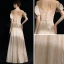 Bling Bling Champagne Robe De Soirée 2019 Princesse Encolure Dégagée Noeud Manches Courtes Perlage Gland Faux Diamant Ceinture Longue Volants Dos Nu Glitter Robe De Ceremonie