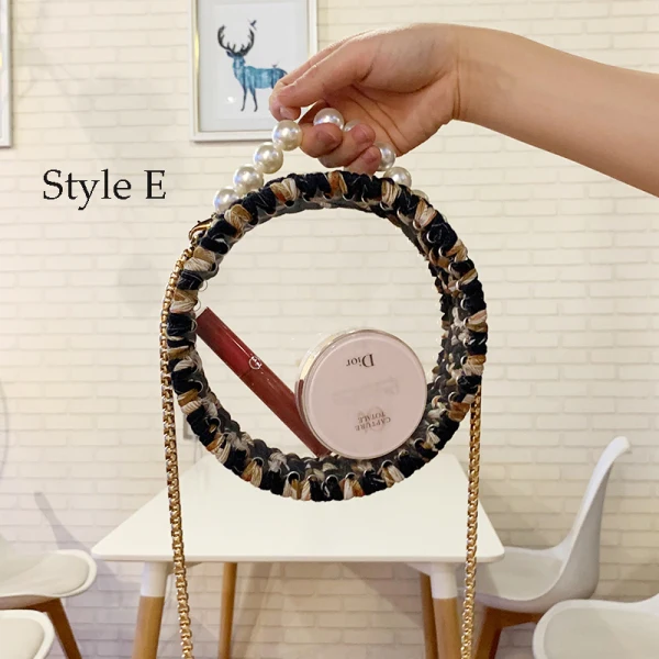 Rainbow Multi-Colors Clutch Bags 2020 Pearl Accessories