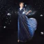 Affordable Royal Blue Evening Dresses  2020 A-Line / Princess See-through V-Neck 3/4 Sleeve Appliques Lace Beading Glitter Tulle Floor-Length / Long Ruffle Backless Formal Dresses