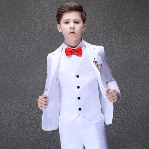 Elegante Witte Jongenspakken 2020