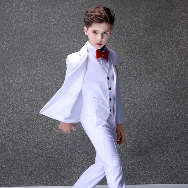 Elegant White Boys Wedding Suits 2020