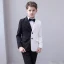 Amazing / Unique Two Tone Black White Boys Wedding Suits 2020