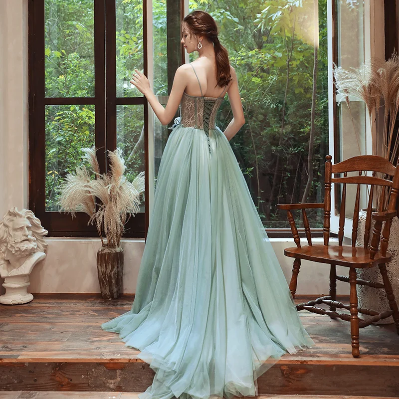 sachin and babi light blue dress Sweet Bow Backless Pink Sling Puffy Birthday Dress Homecoming Dress P3 –  PreppyDress main image 1