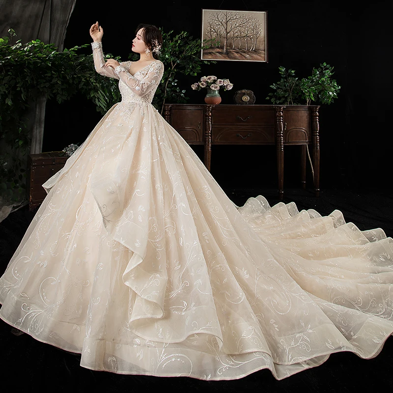 chinese dress ladies Plus Size Sequin Mermaid Formal Prom Long Dress by LaDivine CD0214C – The  Dress Outlet main image 0