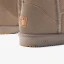 Proste / Simple Przypadkowy Khaki Snow Boots 2020 Skórzany Botki Zima Płaskie Okrągłe Toe Buty Damskie