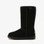 Modest / Simple Khaki Snow Boots 2020 Leather Mid Calf Winter Flat Round Toe Womens Boots