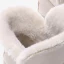 Proste / Simple Kość Słoniowa Snow Boots 2020 Skórzany Botki Zima Płaskie Przypadkowy Okrągłe Toe Buty Damskie