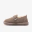 Proste / Simple Khaki Snow Boots 2020 Skórzany Przypadkowy Płaskie Zima Botki Okrągłe Toe Buty Damskie