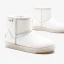 Proste / Simple Kość Słoniowa Snow Boots 2020 Wodoodporne Skórzany Botki Zima Płaskie Przypadkowy Okrągłe Toe Buty Damskie