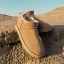 Modest / Simple Brown Snow Boots 2020 Waterproof Leather Ankle Winter Flat Casual Round Toe Womens Boots